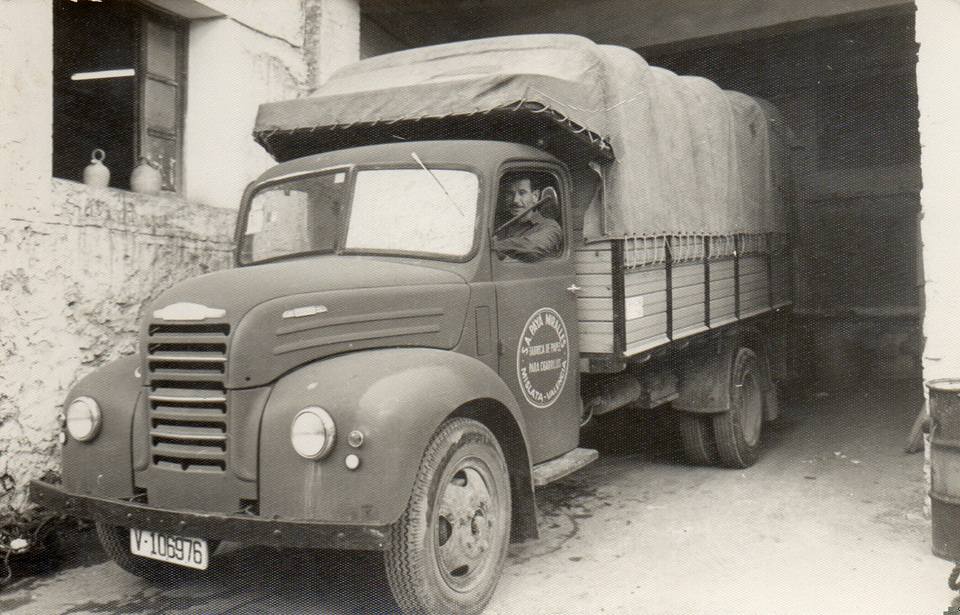 Antiguo camión de la fábrica de Mislata.