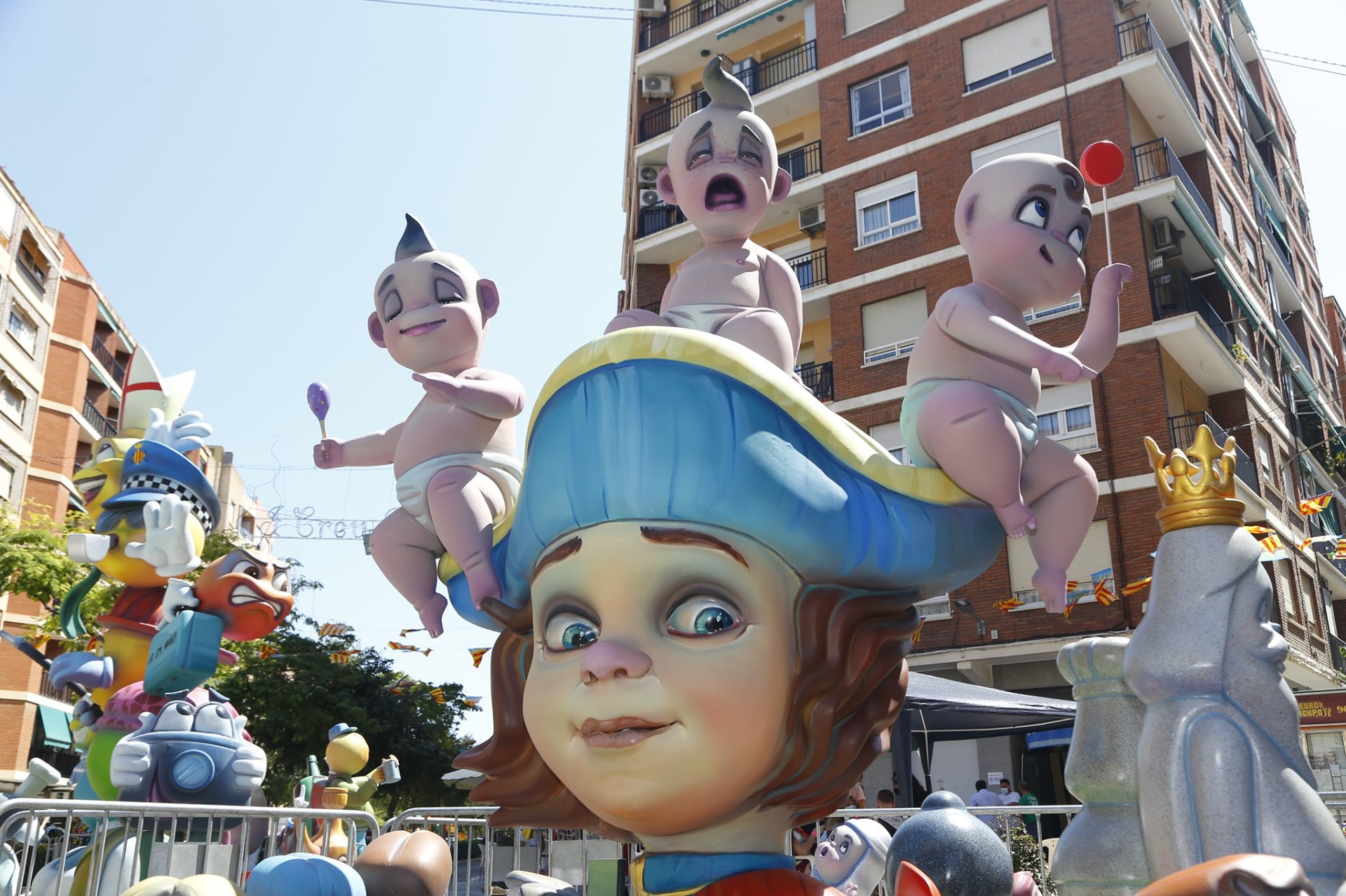 Monumento de la comisión Creu i Mislata. / Fotografía de: Ajuntament de Mislata.