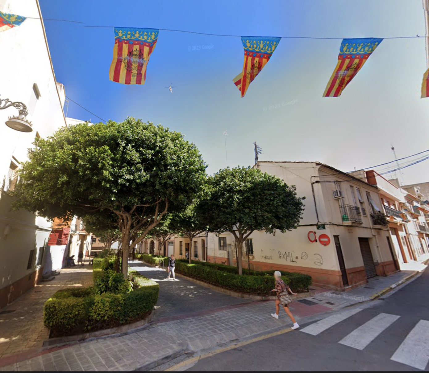 Plaza del Mediodía en la actualidad.