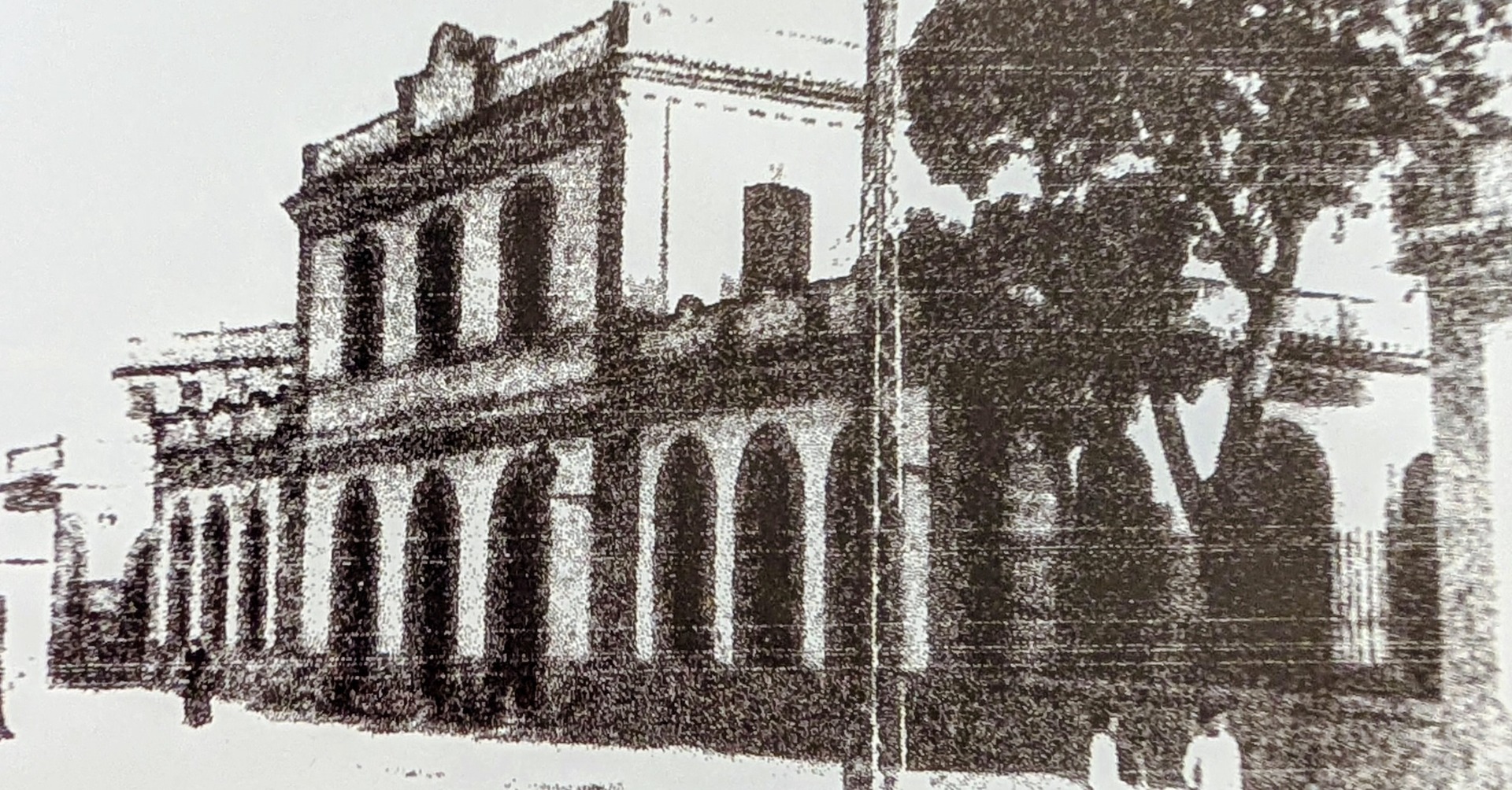 Antigua estación de Valéncia de la Sociedad de Ferrocarriles Valéncia y Aragón. / Fotografía de: Inmaculada Aguilar Civera