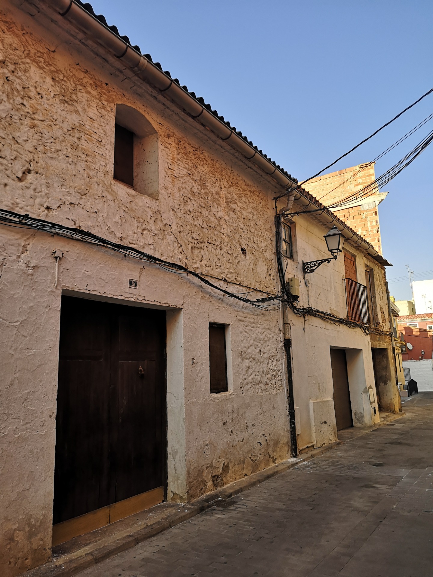 Antiguas viviendas del barrio de la Morería.